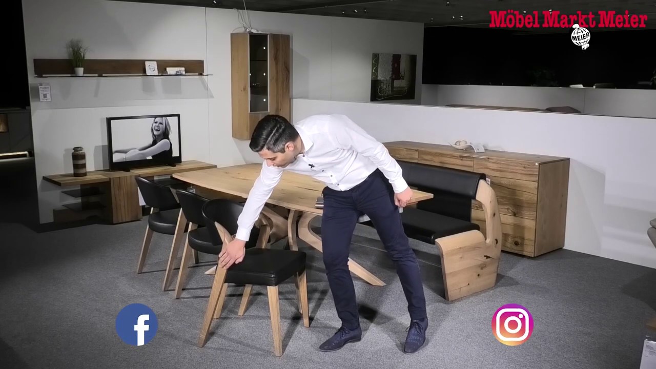 Voglauer V-Alpin Esszimmer, Tisch, Bank und Stuhl