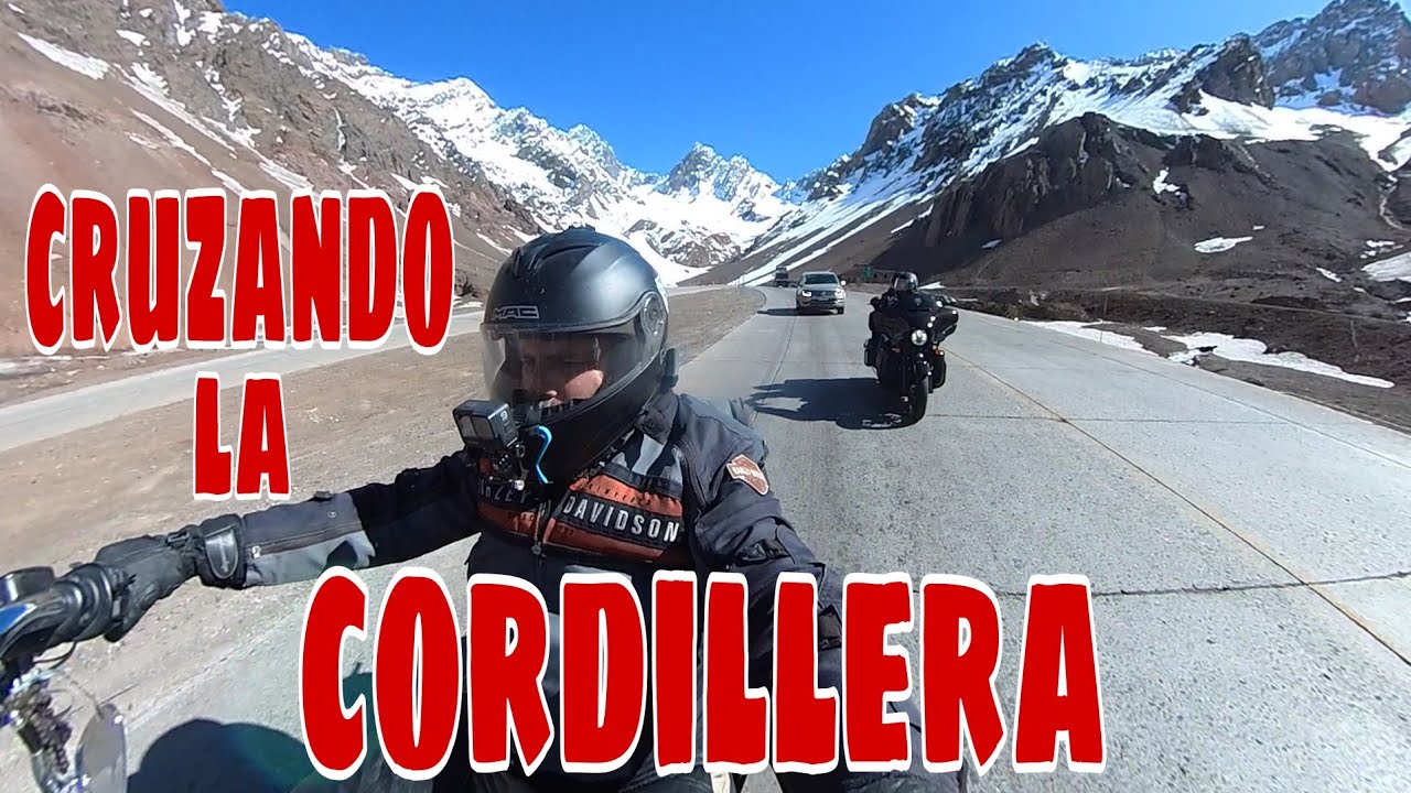CRUZANDO LA CORDILLERA DE LOS ANDES EN MOTO 
