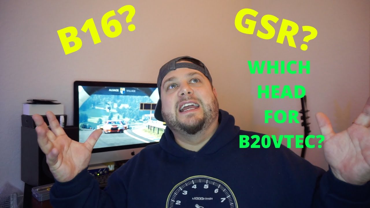 Головка B16 VS GSR с EP B20/VTEC HSG.