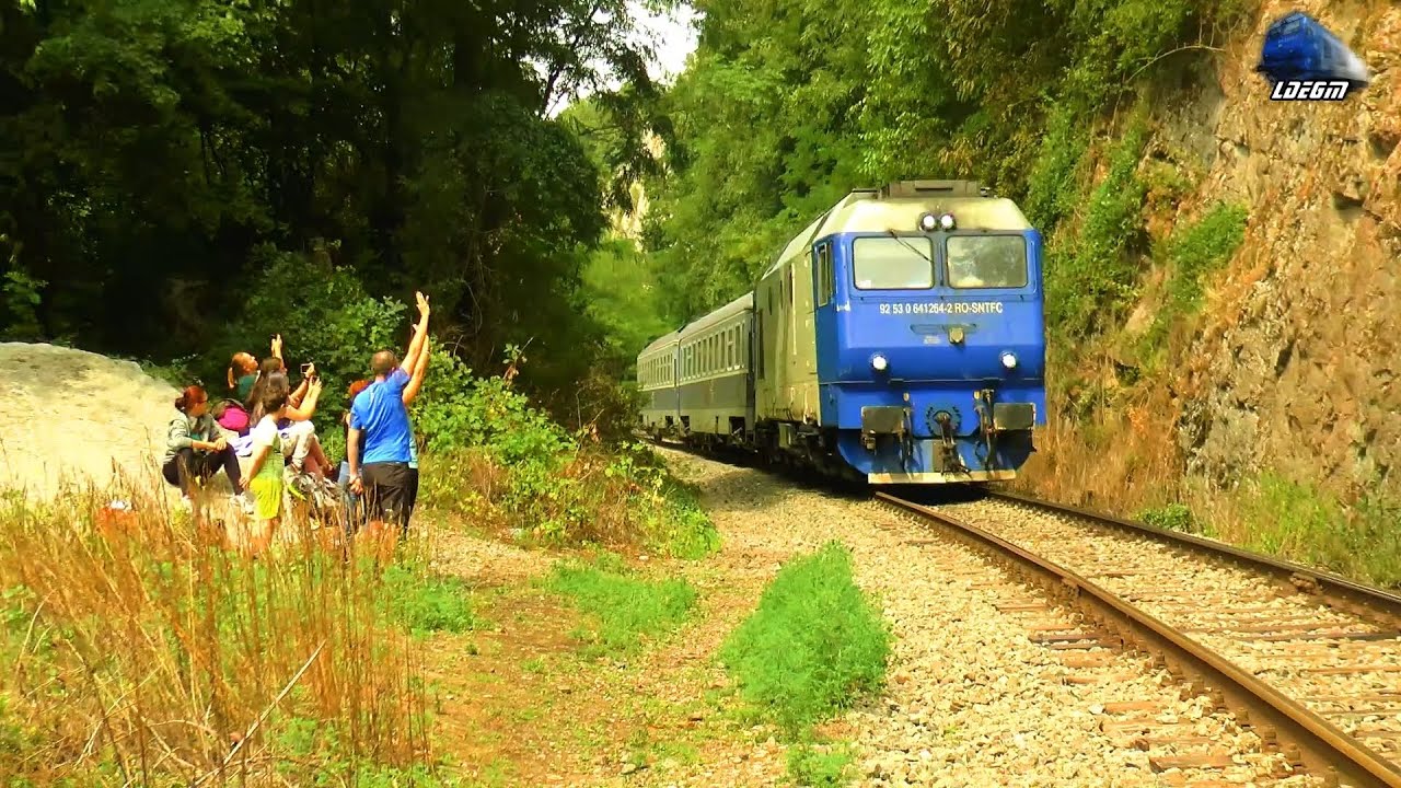 Trenuri de Călători&Marfă/Passenger&Freight Trains in Defileul Crișului Repede Canyon 18 August 2021