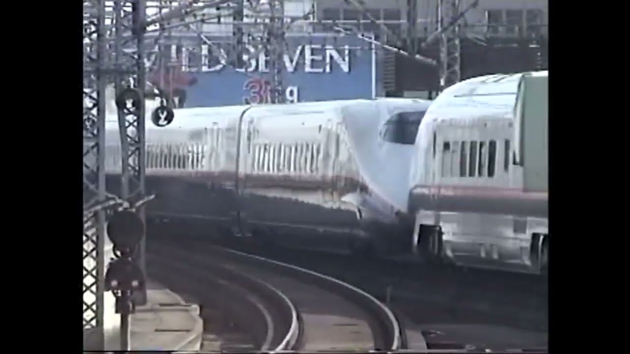【懐かしの映像】1997年仙台駅新幹線ホーム上り発車メロディ(E2系やまびこ4号E3系こまち4号)