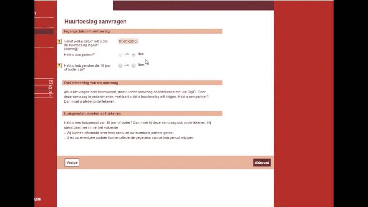 How to apply for rent allowance by ISR