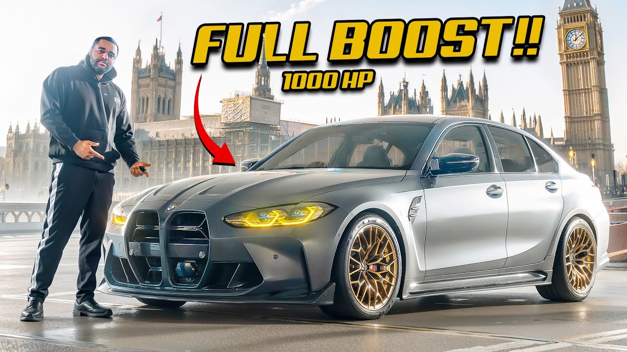 РВЕМ ПО УЛИЦАМ!! 1000 Л.С. РЕАКЦИЯ STAGE 3 G80 M3