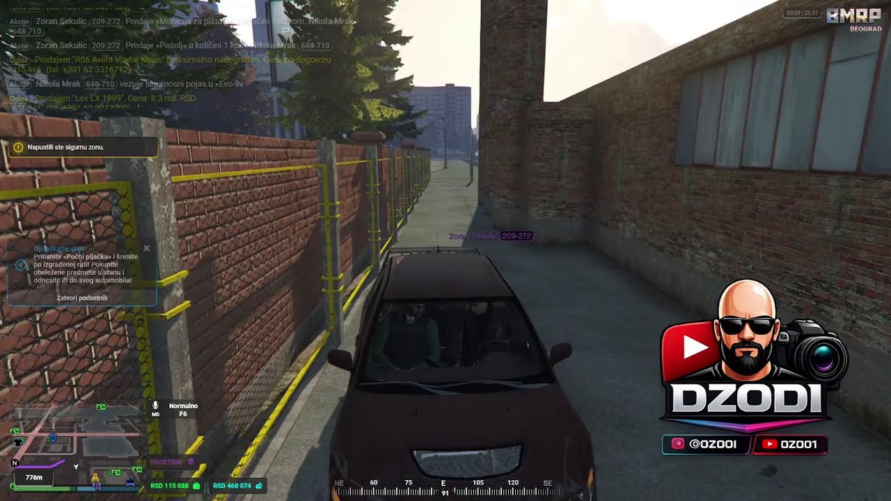 MRAK I SEKULA ZNAČI U GRADU - BMRP