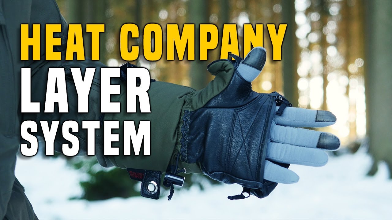 Heat 3 Winter Glove System Layering