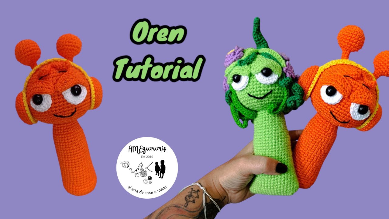 Oren SPRUNKI AMIGURUMI TUTORIAL| sprunki amigurumi tutorial|  AMEgurumis |#sprunki