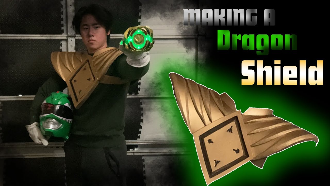 How I Made a Dragon Shield From Mighty Morphin Power Rangers