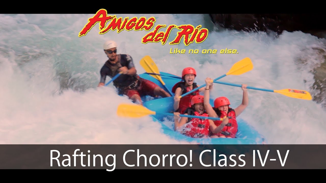 Rafting Manuel Antonio Costa Rica Class V Chorro Amigos del Rio