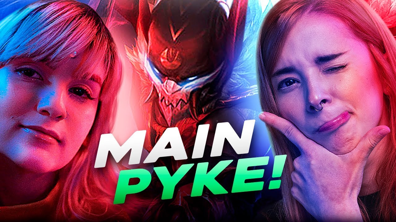 O TIME INIMIGO ficou com MEDO DO MEU PYKE 😈  - Ft Riyuuka
