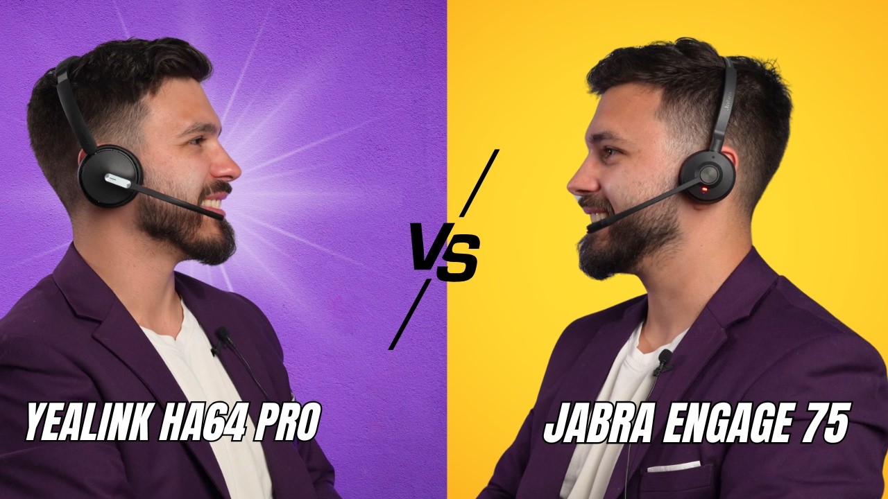 DECT Headset Showdown: Jabra Engage 75 or Yealink HA64 Pro?