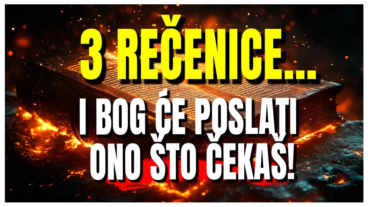 Reci ove 3 rečenice i Bog će donijeti čudo na koje si dugo čekao!