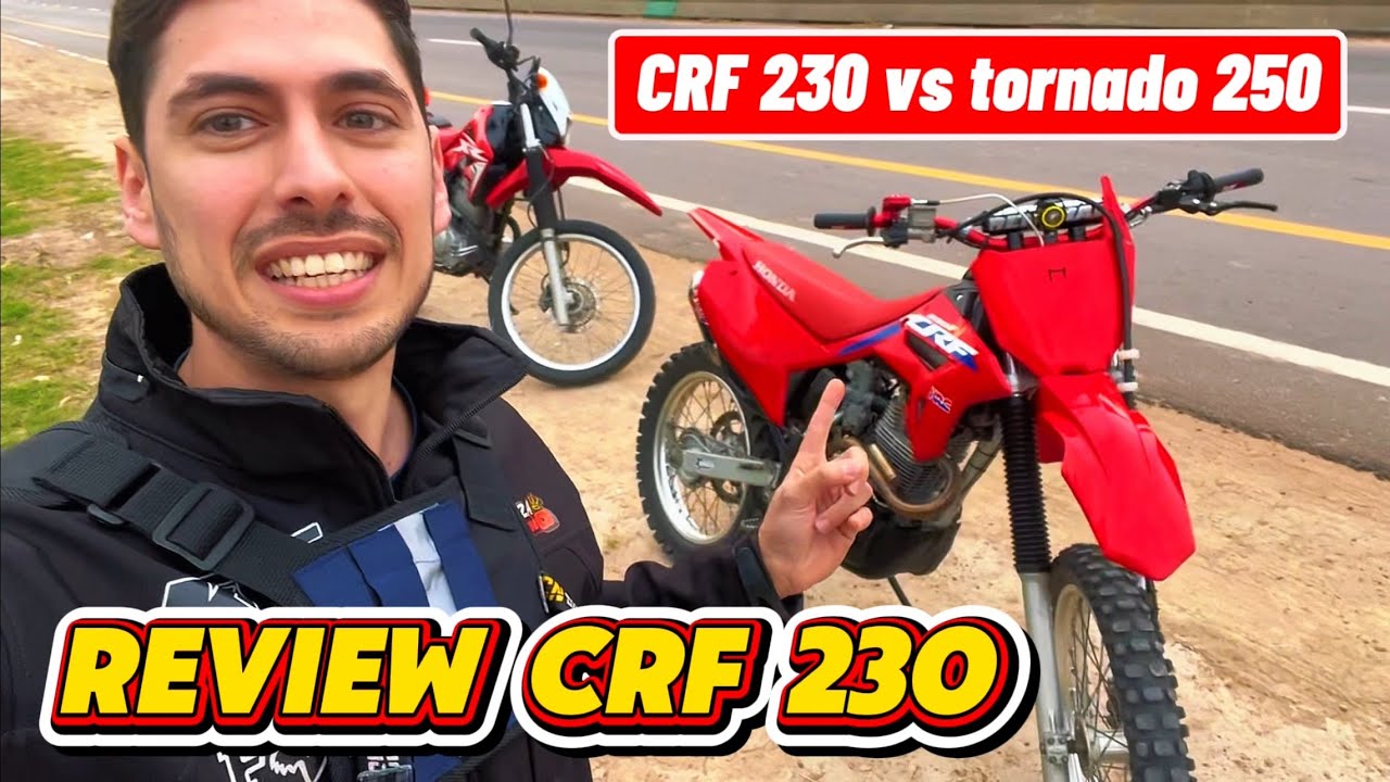 REVIEW CRF 230 + VERSUS TORNADO 250🚀🤯