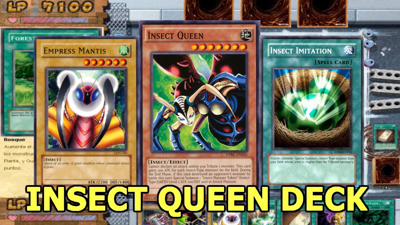 Yu-Gi-Oh! Power of Chaos Joey the Passion INSECT QUEEN DECK