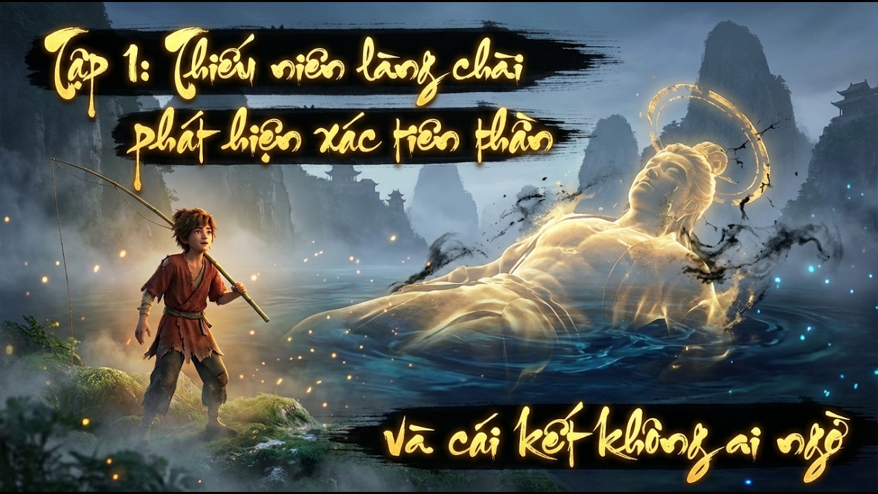 【PHẦN 1 | TIÊN THẦN DỊCH】Thiếu niên làng chài phát hiện xác tiên thần trôi dạt – và cái kết