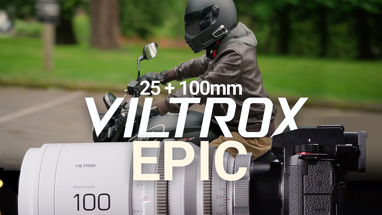 NO DISTORTION?! VILTROX EPIC 25mm and 100mm T2 1.33X Full Frame Anamorphic Review