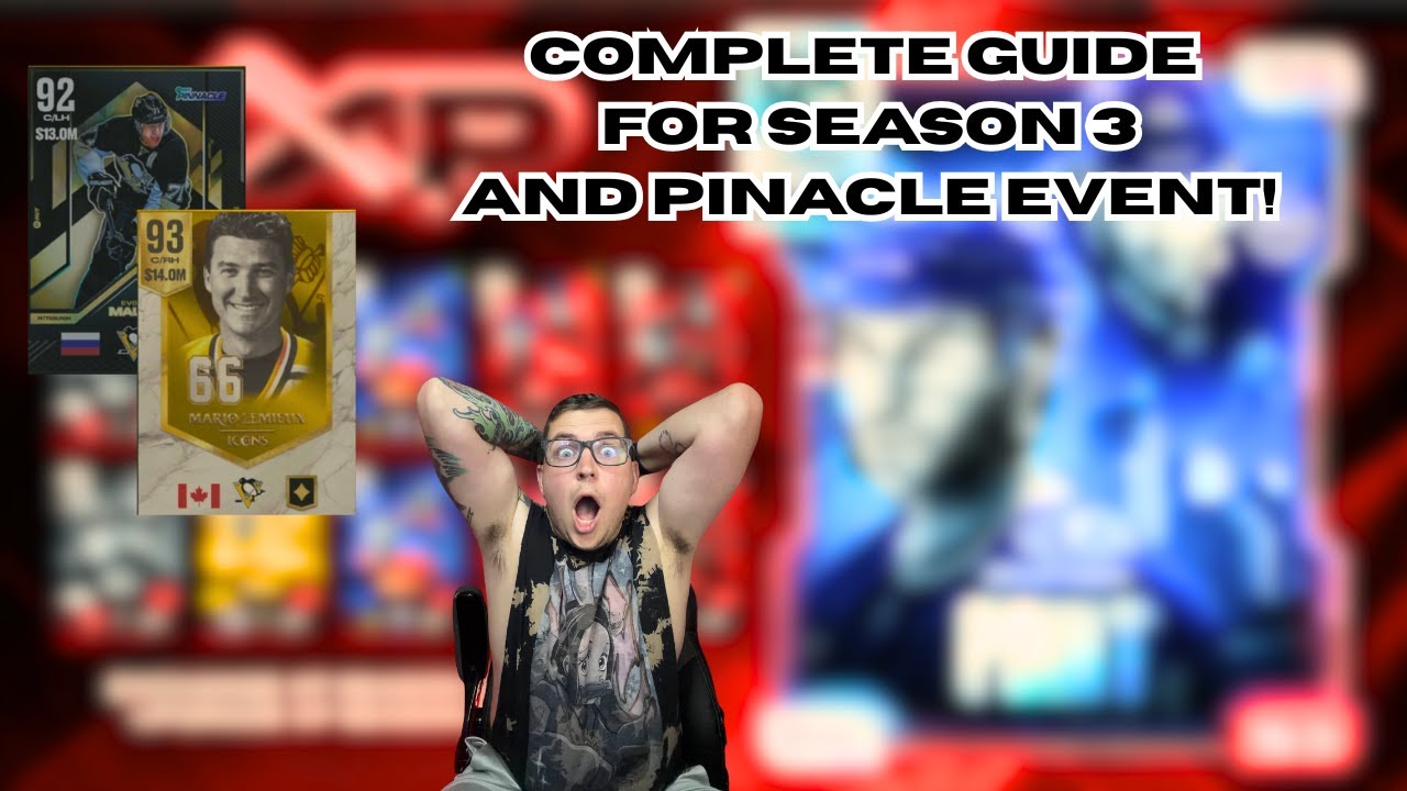 COMPLETE GUIDE TO SEASON 3 AND NEW PINACLE EVENT IN NHL 26 HUT