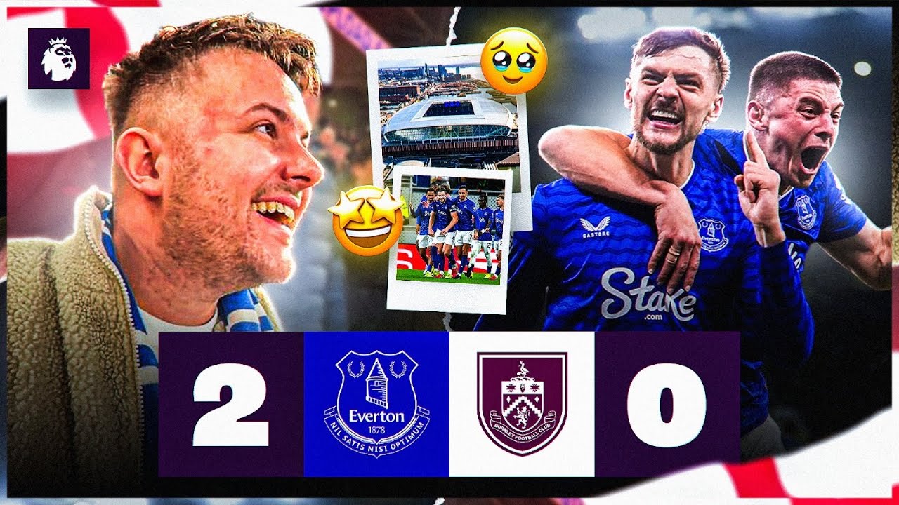 Das *NEUSTE* STADION in ENGLAND 🏴󠁧󠁢󠁥󠁮󠁧󠁿😱 10/10 Erlebnis 😍 Everton vs Burnley STADION VLOG 🏟️