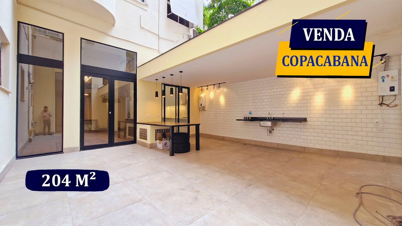 COPACABANA DIVISA IPANEMA GARDEN 204M² REFORMADÍSSIMO PREMIUM 3 SUÍTES LINDO PRÉDIO ART DECO 1949