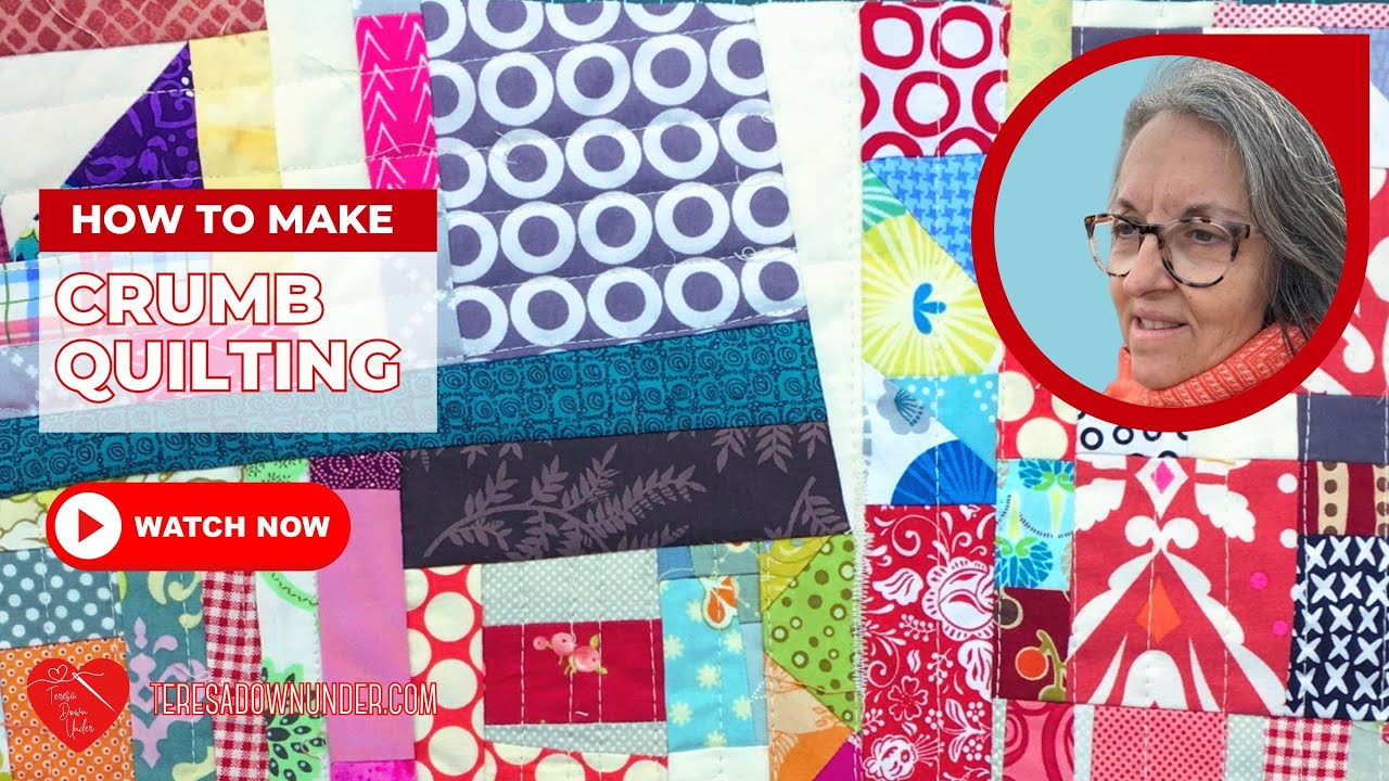 How to make crumb quilting video tutorial