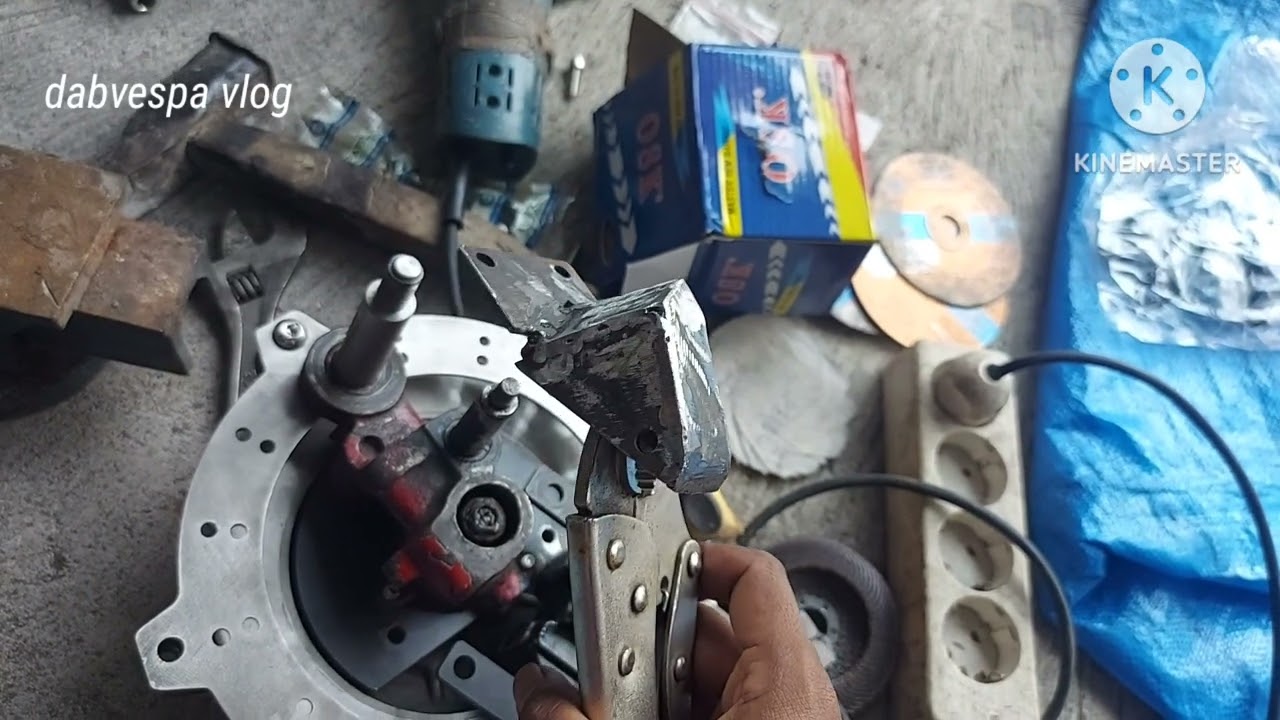 cakram pts model crimaz , tutorial pemasangan cakram vespa pts