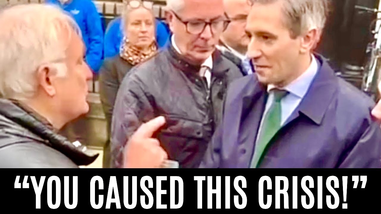 Angry scenes as Simon Harris refuses to accept any responsibility for Ireland's housing crisis