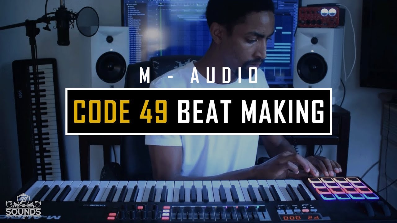 M-Audio Code 49 🔥 Beat Making Demo (JS Sounds)