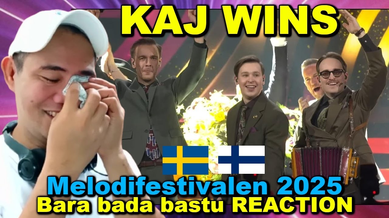 KAJ выиграл Melodifestivalen 2025 - Просто искупайся в сауне РЕАКЦИЯ