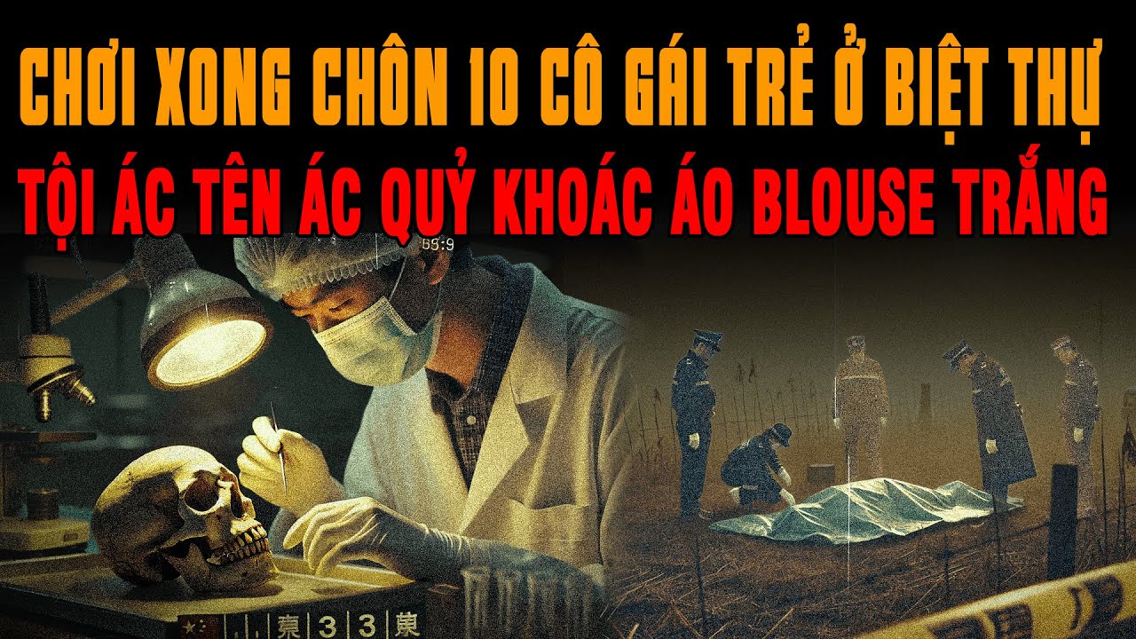 🔔 Kỳ Án Trung Quốc CHƠI XONG CHÔN 10 CÔ GÁI TRẺ Ở SÂN BIỆT THỰ Tội Ác Kẻ Khoác Áo Blouse Trắng