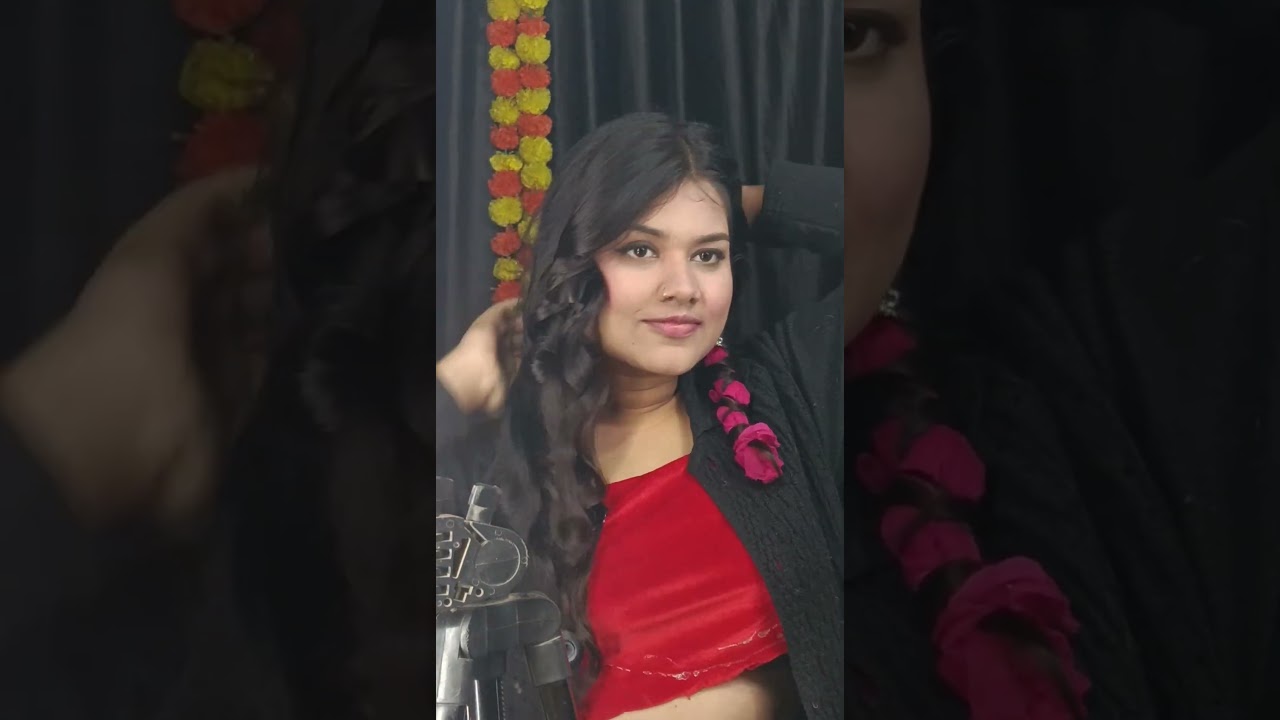 heatless curls using dupatta ✨ 