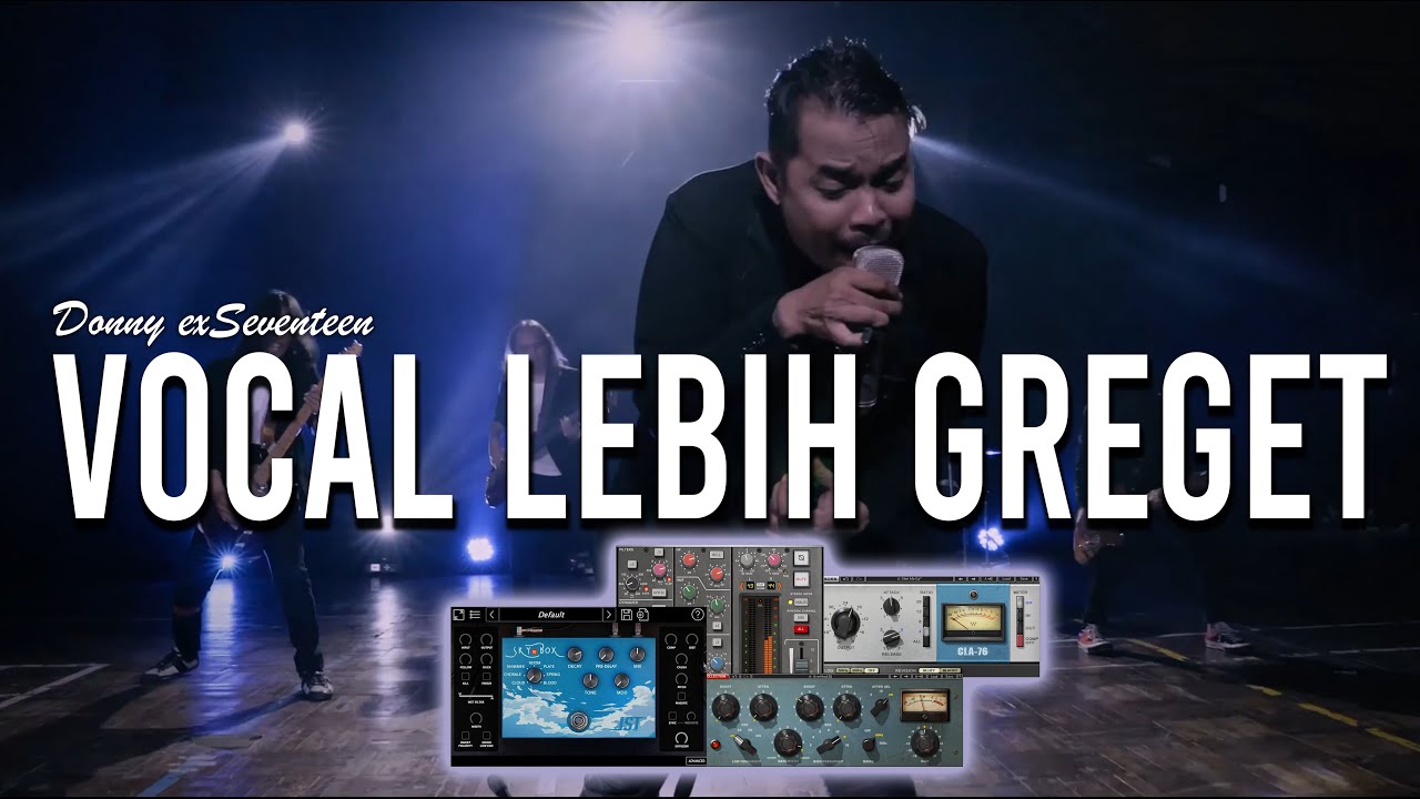 WAJIB TONTON‼ Mixing Vocal lebih PRO ala BAND Luar Negeri | Tutorial Studio One