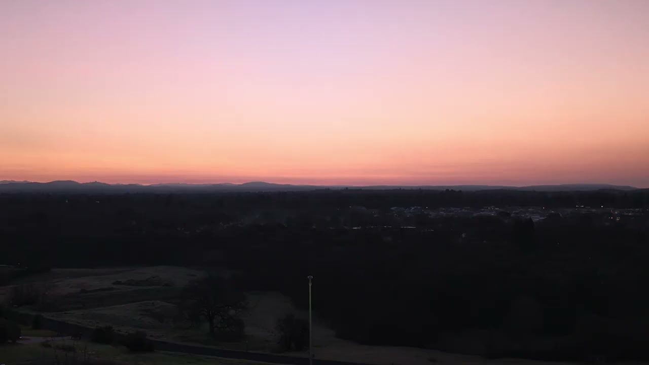Sierra Roadside ASMR: Granite Bay Sunrise