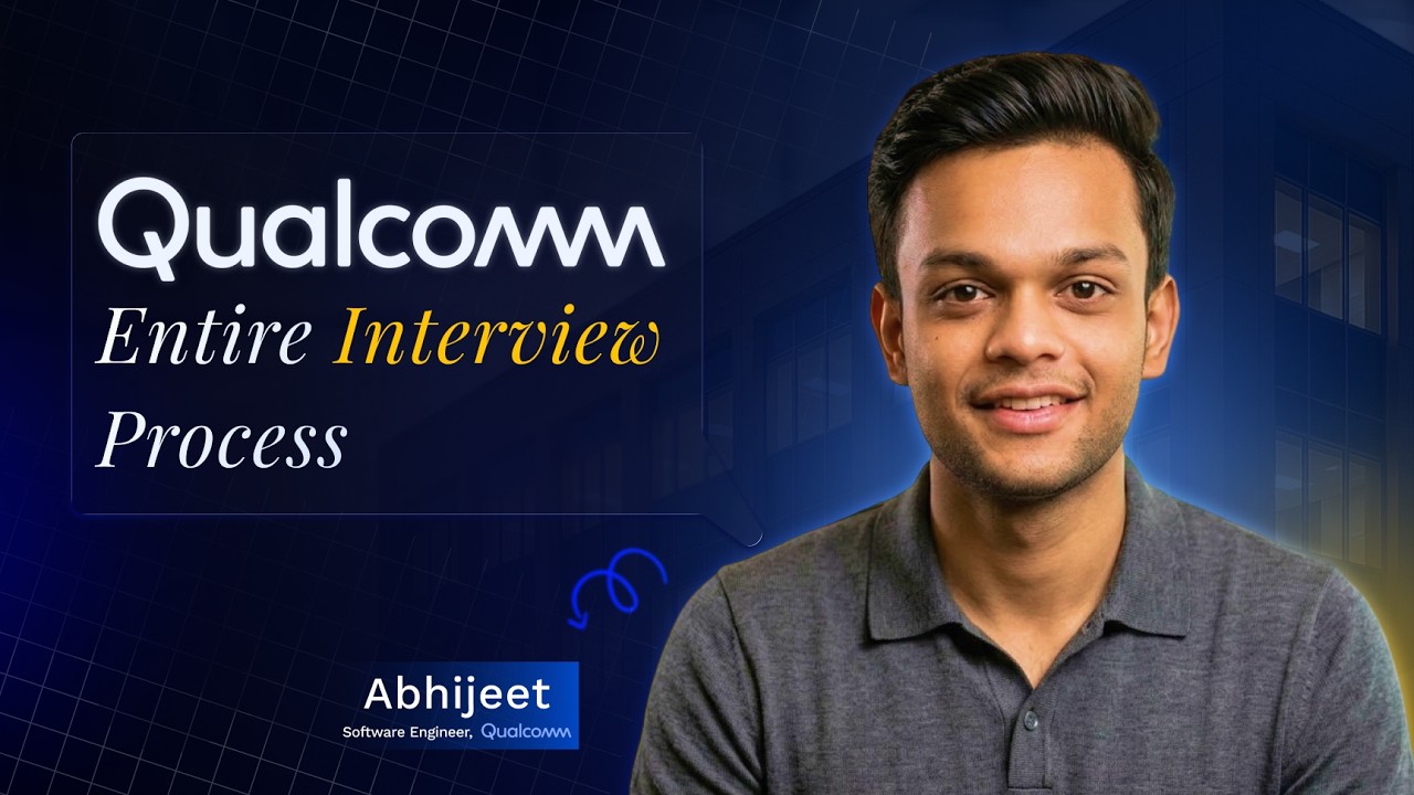 Interview Experience | Qualcomm with complete preparation strategy | 50+ LPA |✨