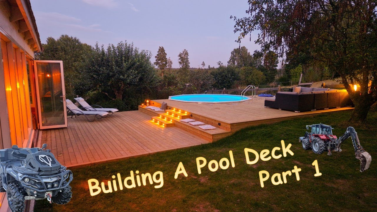 Building A Pool Deck Part 1