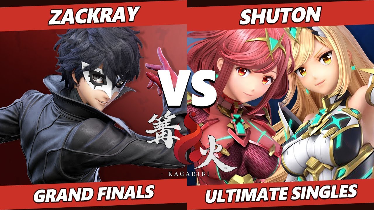 Kagaribi 6 GRAND FINALS - Zackray (Joker) Vs. Shuton (Pyra Mythra) SSBU Ultimate Tournament