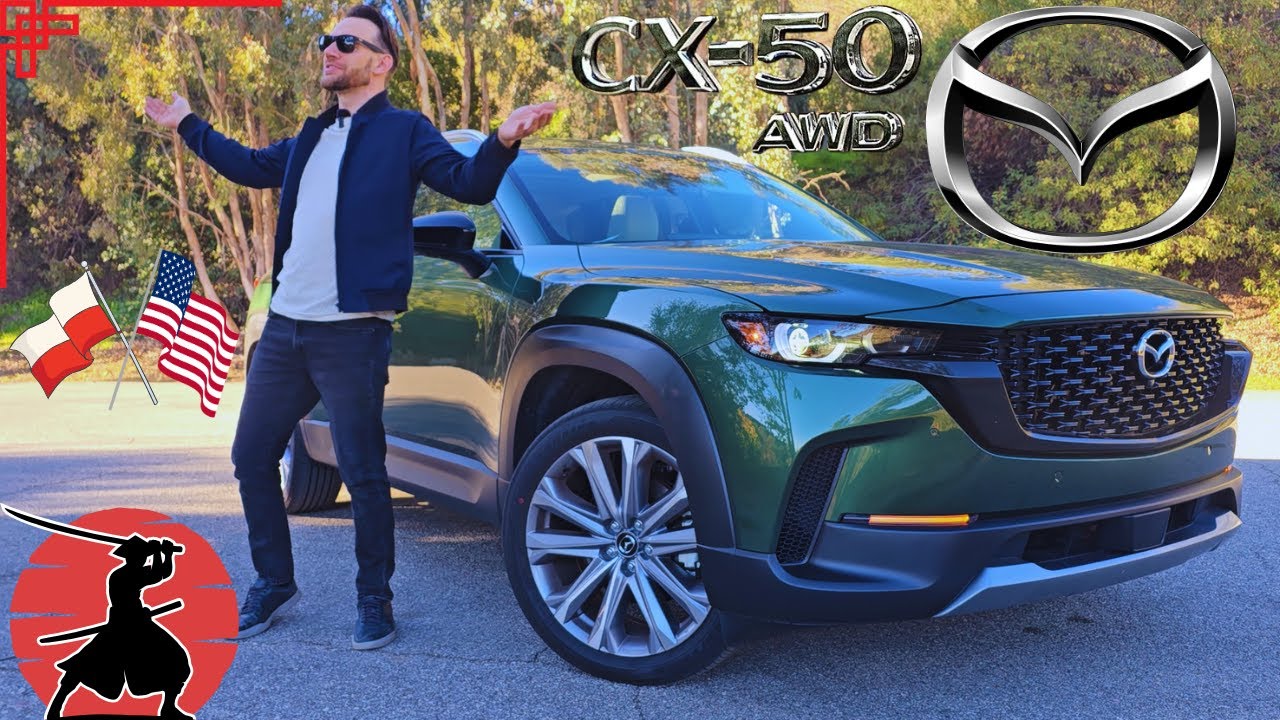 Japoński Tom Cruise - Nowa Mazda CX 50 Premium Plus 2.5 Turbo 2026 - Test samochodu po Polsku z LA