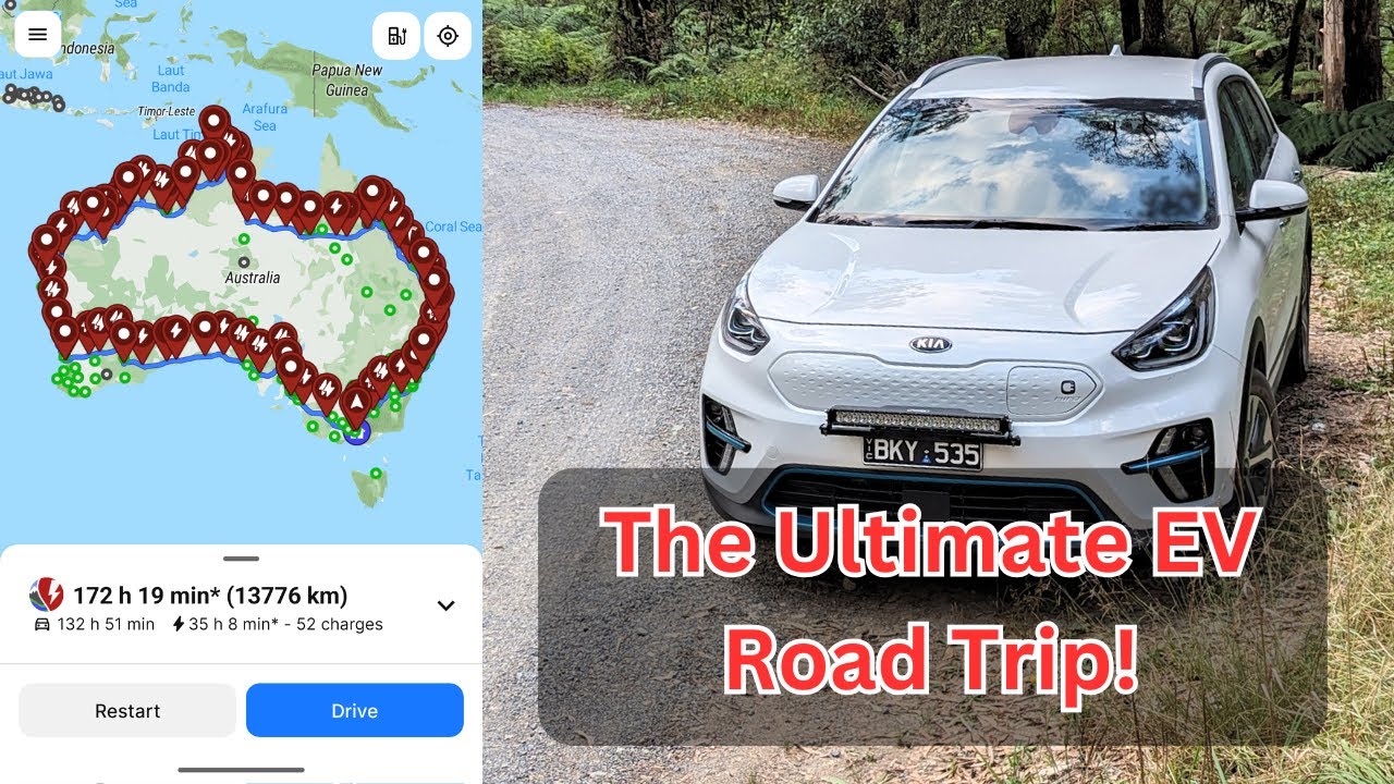 I'm Taking My Kia Niro EV On A Full Lap Of Australia!