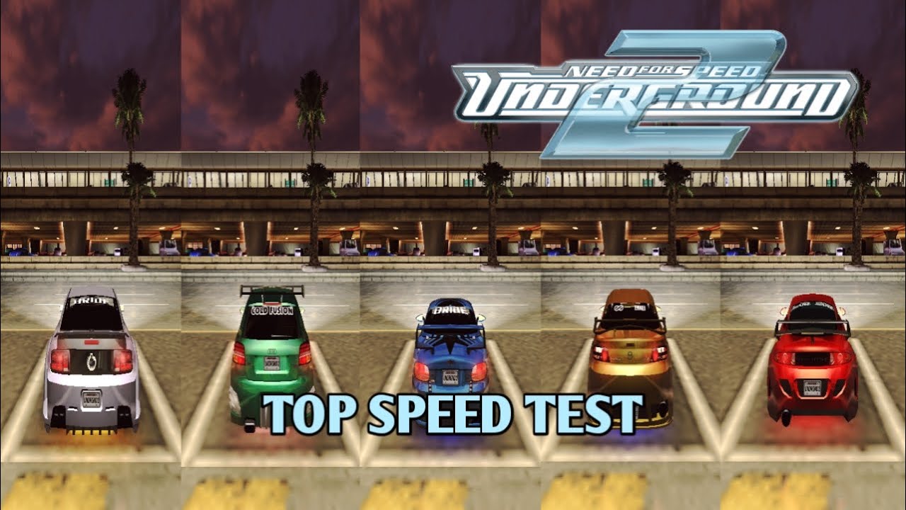 SIAPAKAH YANG PALING KENCANG? - Need for Speed: Underground 2 | Top Speed Test