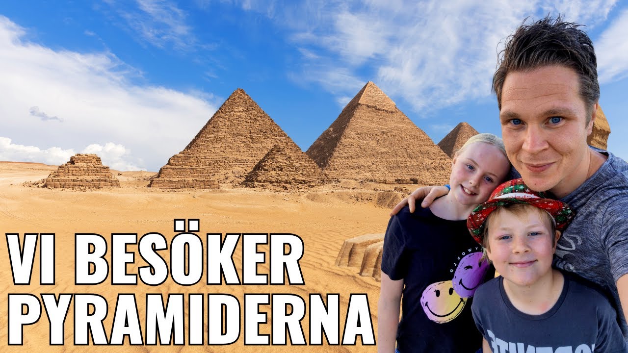 Första gången vid pyramiderna i Egypten 🇪🇬