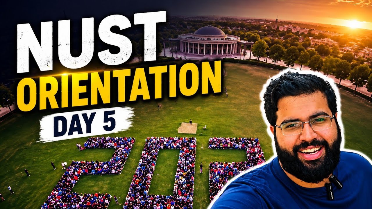 NUST Orientation Day 5 | Batch Photo 2024 & DJ Night Highlights