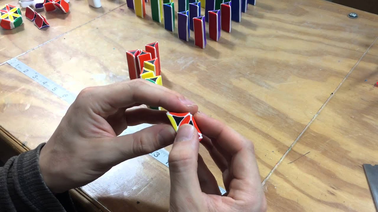 Rainbow Flower of Life Polymer Clay Murrini Cane Tutorial