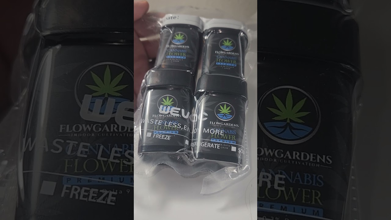 Flow Gardens Sample Pack Delivered. 4 Strain Reviews Coming!!!