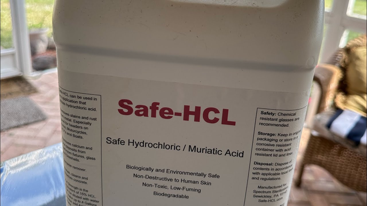 Livestream Replay - Dipping Seashells in Safe-HCL!