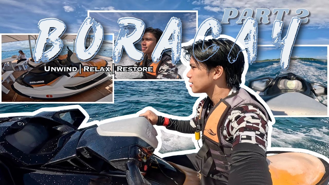 Boracay Vlogs - Part 2 | Boracay Jet Ski Experience | VLOG #14