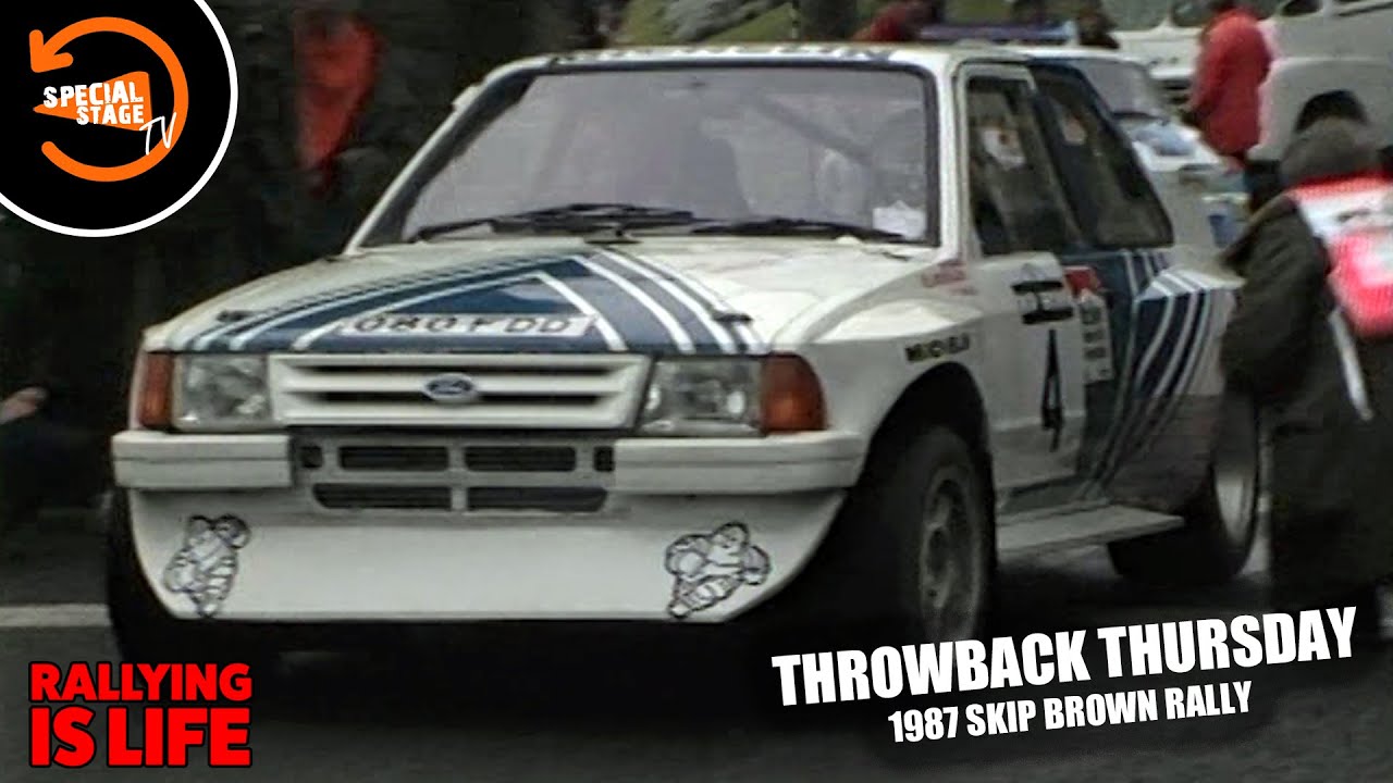 Throwback Thursday - 1987 Skip Brown Rally