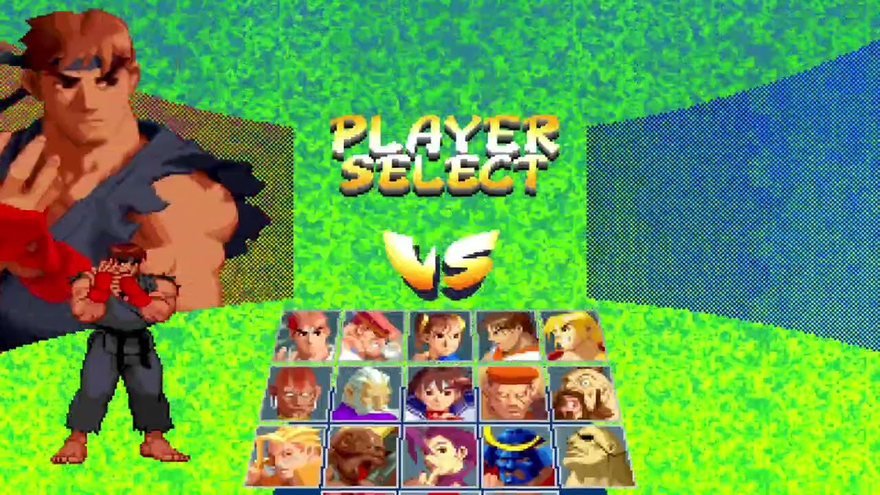 Street Fighter Alpha 2 - Evil Ryu Arcade Mode