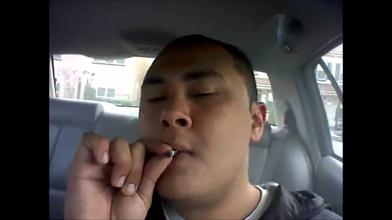 hotboxing the whip when the police show up. scary!