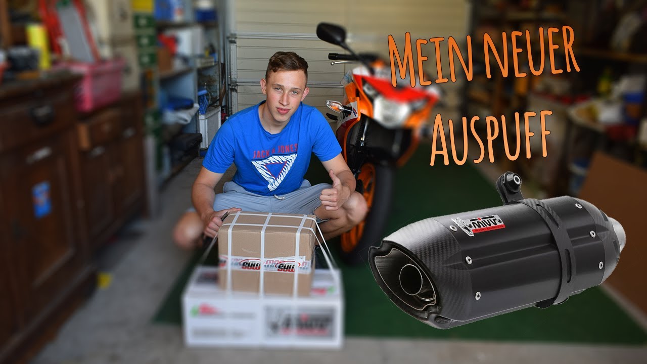 Mivv Suono Black Steel Installation Honda CBR 125 R