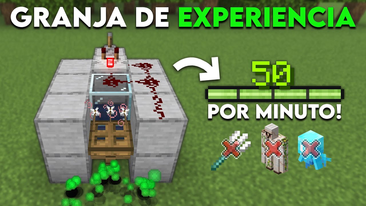 La Granja de Experiencia ¡Más Estable! en Minecraft Bedrock 1.21.111
