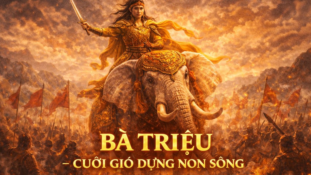 BÀ TRIỆU – CƯỠI GIÓ DỰNG NON SÔNG | Nhạc Cổ Trang Việt Nam Hào Khí Anh Hùng | Vml Vũ Tông