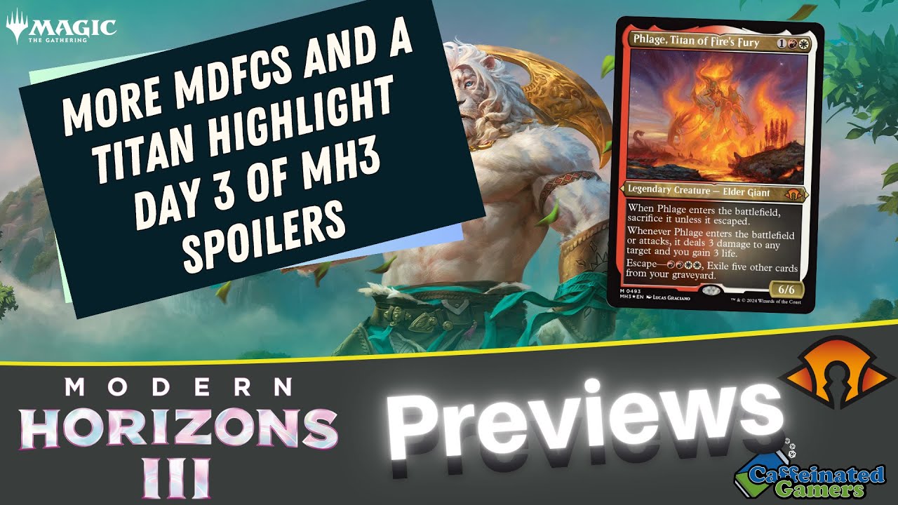 More MDFCs and a Titan from Theros Highlight Day 3 of MH3 Spoilers